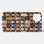 Kattentextuur Case-Mate iPhone Case (Achterkant (horizontaal))