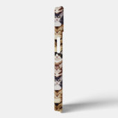 Kattentextuur Case-Mate iPhone Case (Achterkant / Rechts)