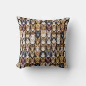 Kattentextuur Kussen (Voorkant)