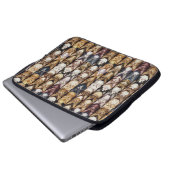 Kattentextuur Laptop Sleeve (Voorkant onderkant)