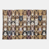 Kattentextuur Theedoek (Horizontaal)