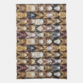 Kattentextuur Theedoek