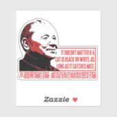 KATTENTHEORIE STICKER (Vel)
