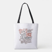 Kattentijd met Katten Tote Bag (Achterkant)