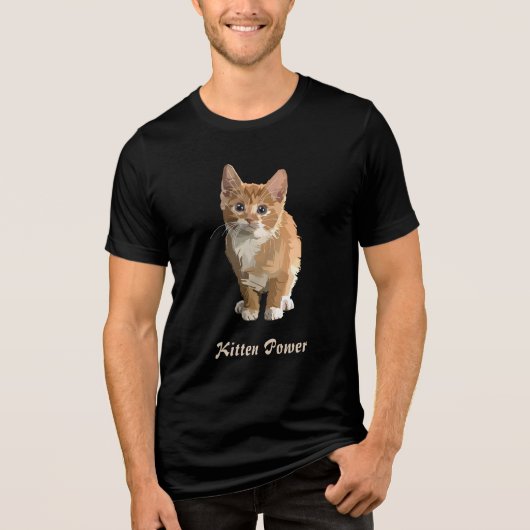 kattentje power t-shirt (Voorkant)