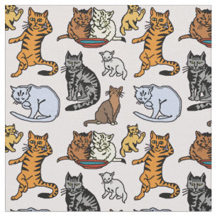  kattentrekpatroon bevestigen stof