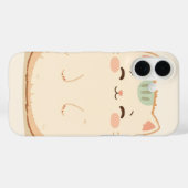 kattenvacht is pluizig en gestructureerd met een l Case-Mate iPhone case (Achterkant (horizontaal))