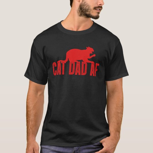 Kattenvader Af Kattenpapa Kitten Kitty T-shirt (Voorkant)
