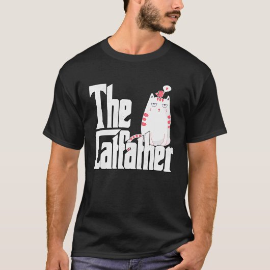 Kattenvader De Kattenvader Dolle Verveelde Kattenv T-shirt (Voorkant)