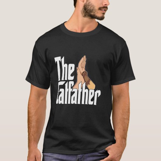 Kattenvader De Kattenvader Poot Katten Vader Kitti T-shirt (Voorkant)