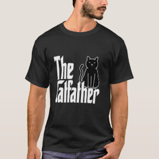 Kattenvader De Kattenvader Schattige Zwarte Katten T-shirt