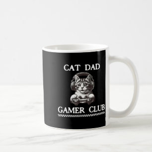 Kattenvader Gamer Club Grappige Kattenliefhebber G Koffiemok