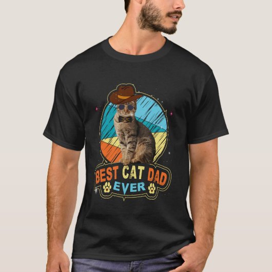Kattenvader, Grappige kat Vader ontwerp T-shirt (Voorkant)