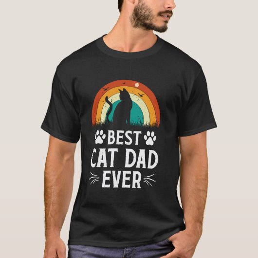 Kattenvader, Grappige kat Vader ontwerp T-shirt (Voorkant)