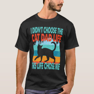 Kattenvader Katten Kies het Leven T-shirt