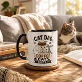 Kattenvader koffie en katten Dat is alles Grappige Mok
