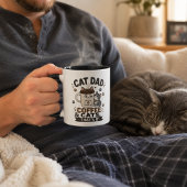 Kattenvader koffie en katten Dat is alles Grappige Mok
