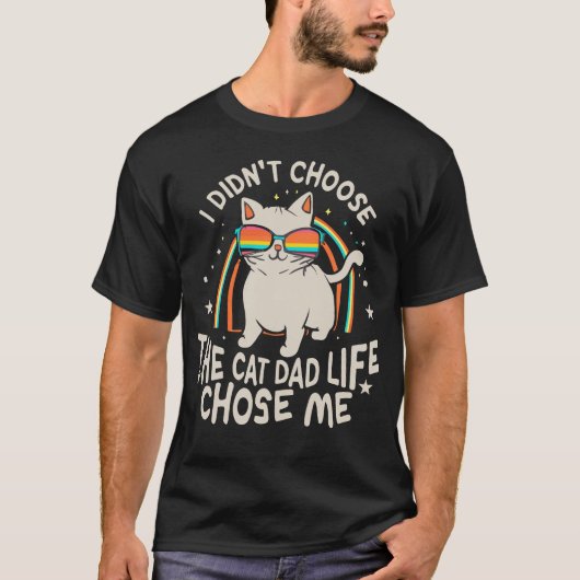 Kattenvader Leven Kattenvader Leven Heeft Mij Geko T-shirt (Voorkant)