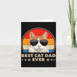 Kattenvader ooit vintage koele glazen kat voor vad kaart