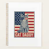Kattenvader Patriottische Katten Vectorontwerp_1 Planner (Voorkant)