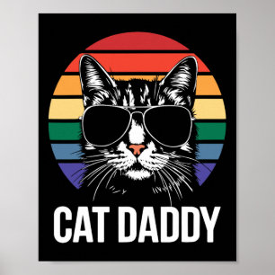 Kattenvader shirt Beste kattenvader ooit Mannen Va Poster