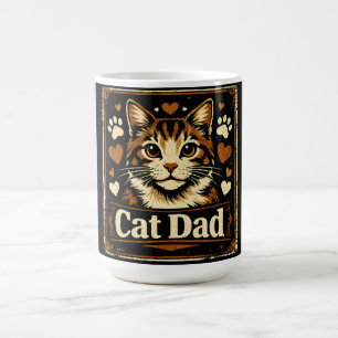 Kattenvader – Trots Feline Vader Humor Liefde Koffiemok