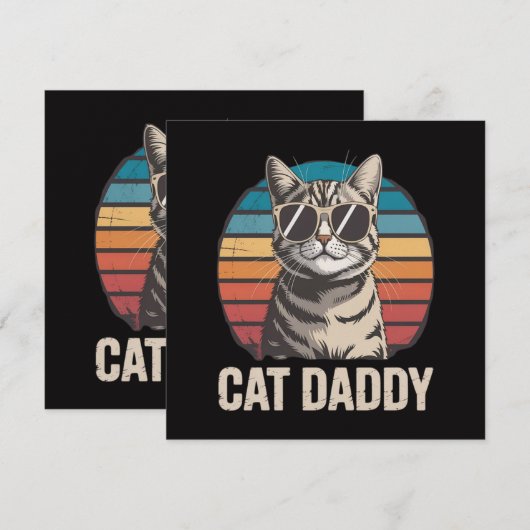 Kattenvader Vaderdag (Voorkant / Achterkant)