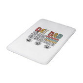 Kattenvader Vintage Grappig Snack Dealer Shirt Ont Badmat (Gekanteld)