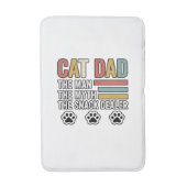 Kattenvader Vintage Grappig Snack Dealer Shirt Ont Badmat (Voorkant Verticaal)