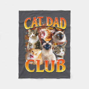 Kattenvaderclub Leuke leven is beter met katten va Fleece Deken