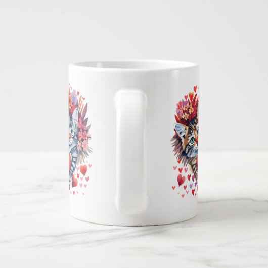 Kattenvalentijnen Grote Koffiekop (Achterkant)