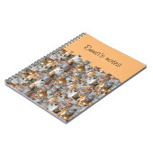 Kattenvergaderpunt - schattig notitieboek (Linkerzijde)