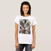 Kattenvergunningen T-shirt (Voorkant volledig)