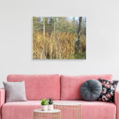 Kattenverhalen in het Bos Canvas Afdruk (Insitu (Woonkamer))
