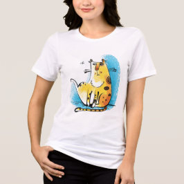 Kattenverhalen op je T-shirt