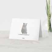 kattenverjaardag kaart (Achterkant)