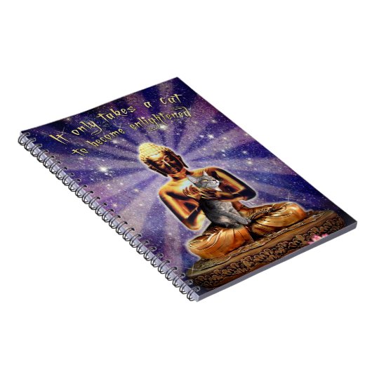 Kattenverlichting Notitieboek (Rechterzijde)