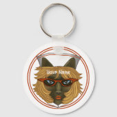 Kattenverpleegkundige Sleutelhanger (Voorkant)