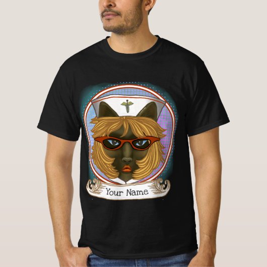 Kattenverpleegkundige T-shirt