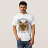 Kattenverpleegkundige T-shirt (Voorkant volledig)