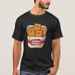 Kattenverzorgers Voedsel Grappig Kat Liefhebber Ge T-shirt