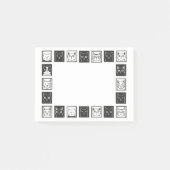 kattenvierkant post-it® notes (Voorkant)