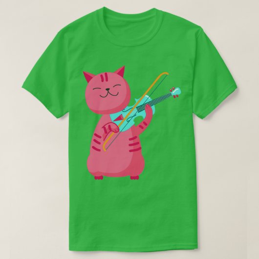 Kattenviolisten T-shirt (Design voorkant)