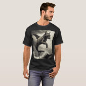 Kattenvis mythisch wezen t-shirt (Voorkant volledig)