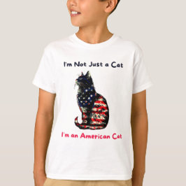 Kattenvlag Amerika T-shirt
