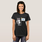 Kattenvlag T-shirt (Voorkant volledig)