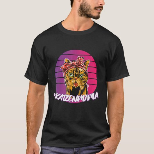 Kattenvlees en -pap voor katten t-shirt (Voorkant)