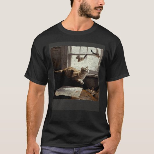 Kattenvliegteam T-shirt (Voorkant)
