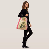 kattenvoer crossbody tas (Op model)