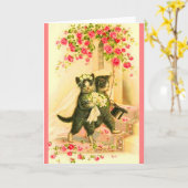 kattenvoer kaart (Gele Bloem)